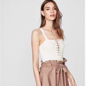Express Lace Up Bodysuit